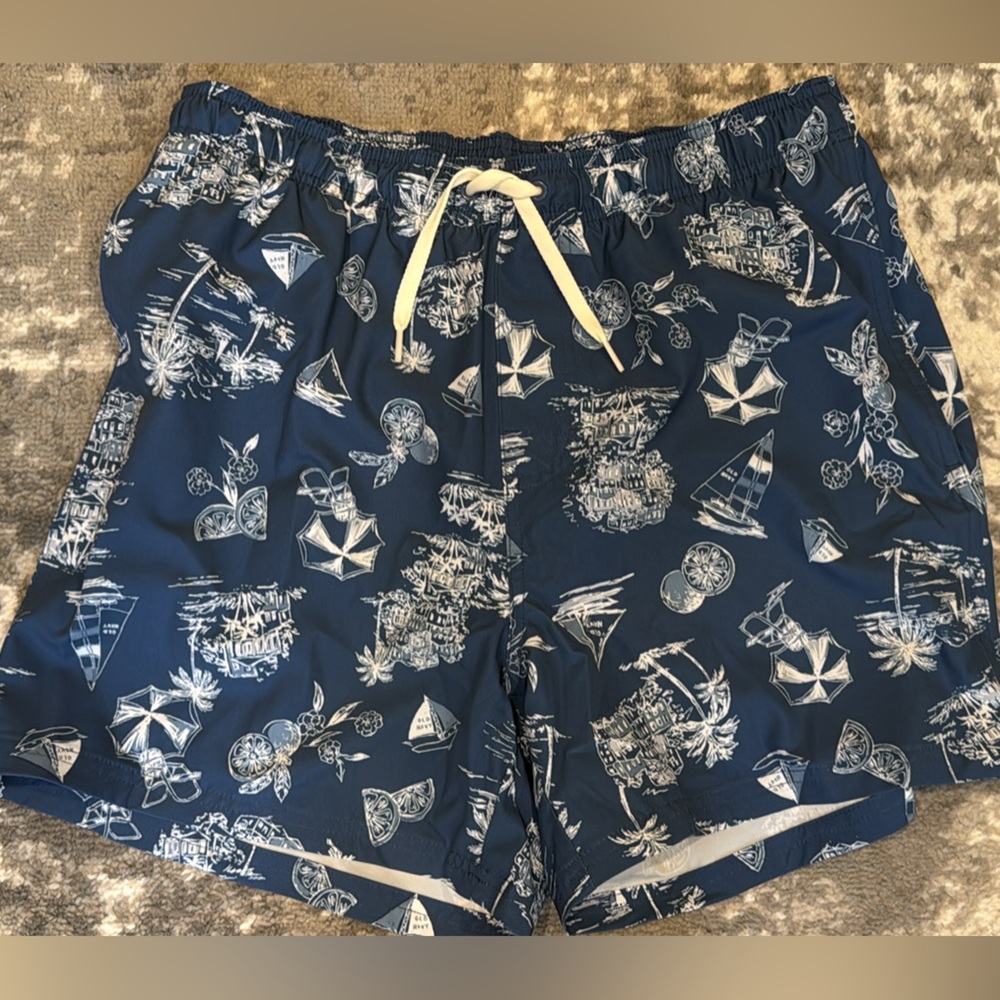 NWT Men’s Old Navy Nautical Swim Trunks